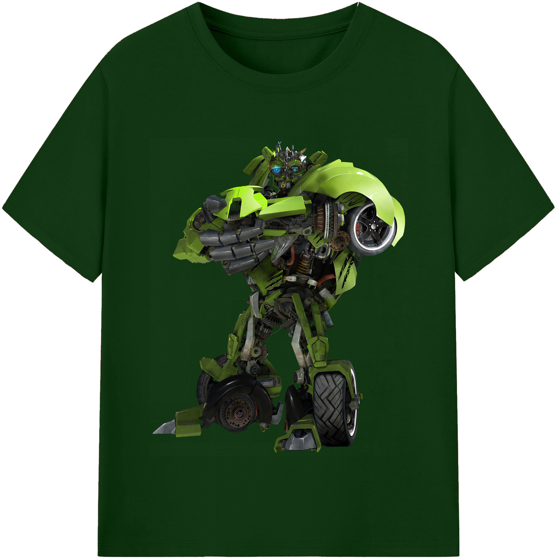（画像用） Transformers トランスフォーマー 綿100％半袖Tシャツ（フロントプリント）